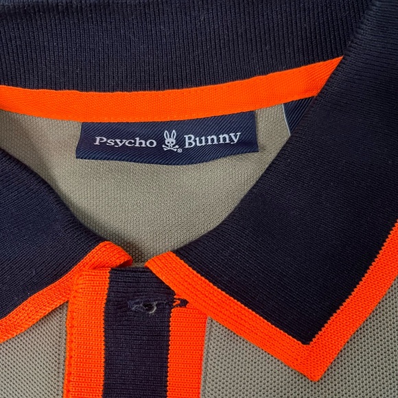 Psycho Bunny Kay Polo Shirt Wet Sand Size 3 Extra Small NWOT - Picture 2 of 7